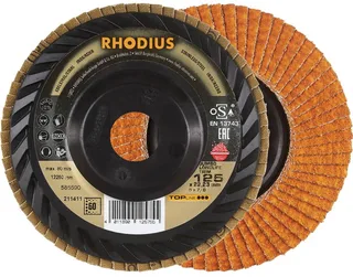 Rhodius 211411 JUMBO LONGLIFE TRIM Lamellenschijf RVS, Staal 10 stuk(s) von Rhodius – Produktbild 1 von 2