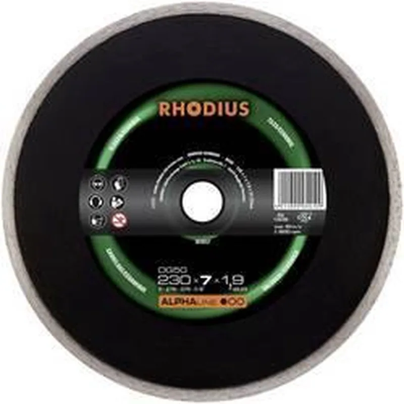 Rhodius 303054 DG50 Diamanttrennscheibe Durchmesser 125 mm Bohrungs-Ø 22.23 mm Fliesen, Keramik 1 St. von Rhodius – Produktbild 1 von 2