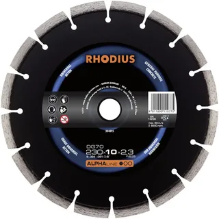 Rhodius 304095 DG70 Diamanttrennscheibe Durchmesser 230 mm Bohrungs-Ø 22.23 mm Beton 1 St. von Rhodius – Produktbild 2 von 2