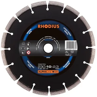 Rhodius 304095 DG70 Diamanttrennscheibe Durchmesser 230 mm Bohrungs-Ø 22.23 mm Beton 1 St. von Rhodius – Produktbild 1 von 2