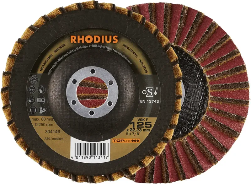 Rhodius 304146 VSK F Fächerschleifscheibe 10 St. de Rhodius – image du produit