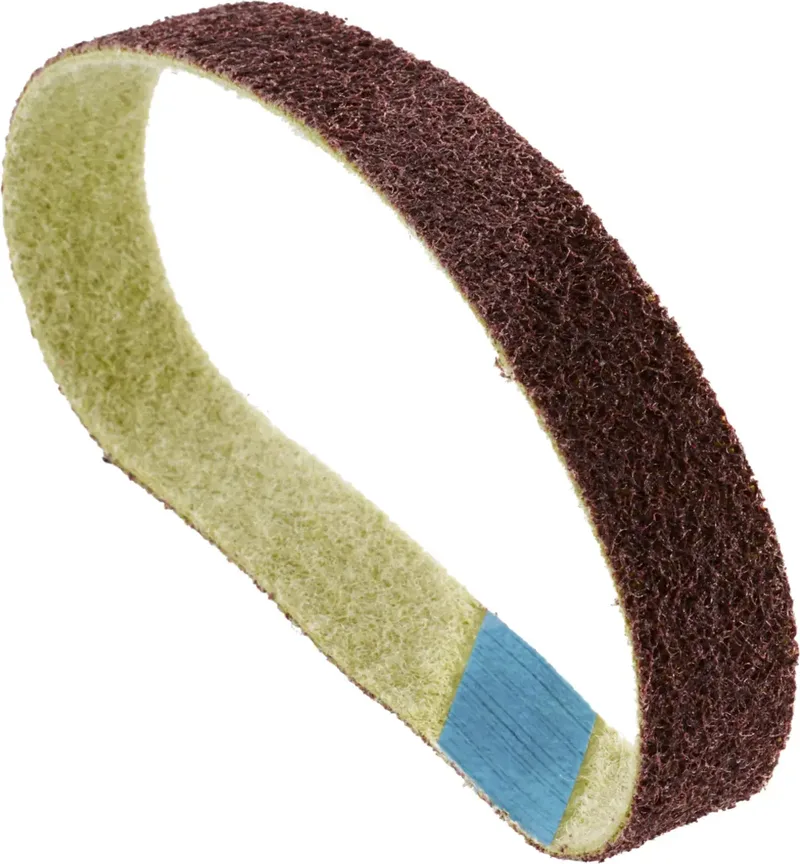 Rhodius 307045 RHODIUS ESB V, 20 Stück Schleifband Vlies 30 x 533 mm, medium, PROline, für Edelstahl, Stahl, NE-Metalle 30 x 533 mm 20 St. von Rhodius – Produktbild