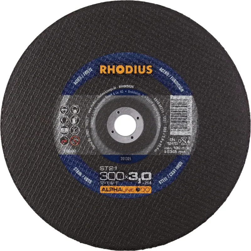 ST21 201305 Trennscheibe 10 St. Stahl, Guss by Rhodius – product image
