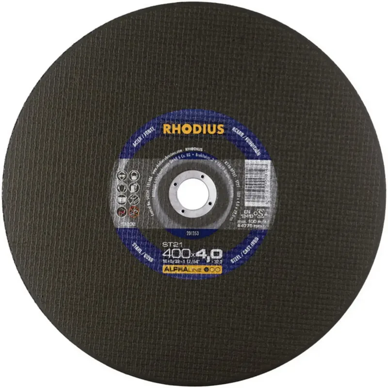 ST21 201353 Disque à tronçonner 400 mm 32 mm 1 pc(s) de Rhodius – image du produit 2 sur 2