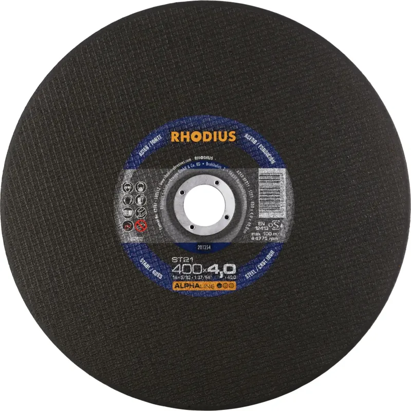 ST21 201354 Trennscheibe 10 St. Stahl, Guss by Rhodius – product image