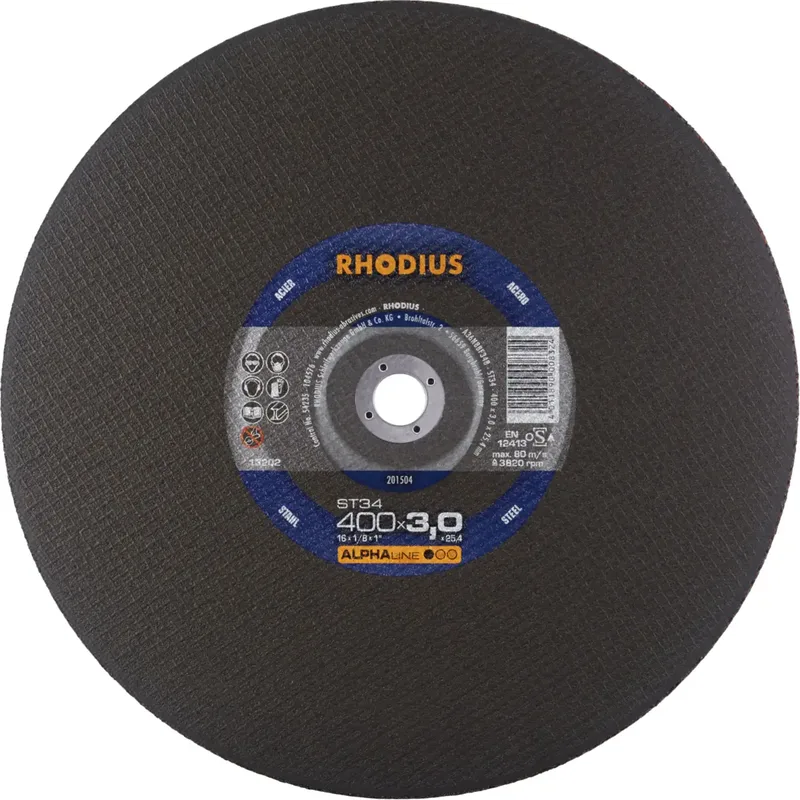 ST34 201504 Trennscheibe 10 St. Stahl by Rhodius – product image