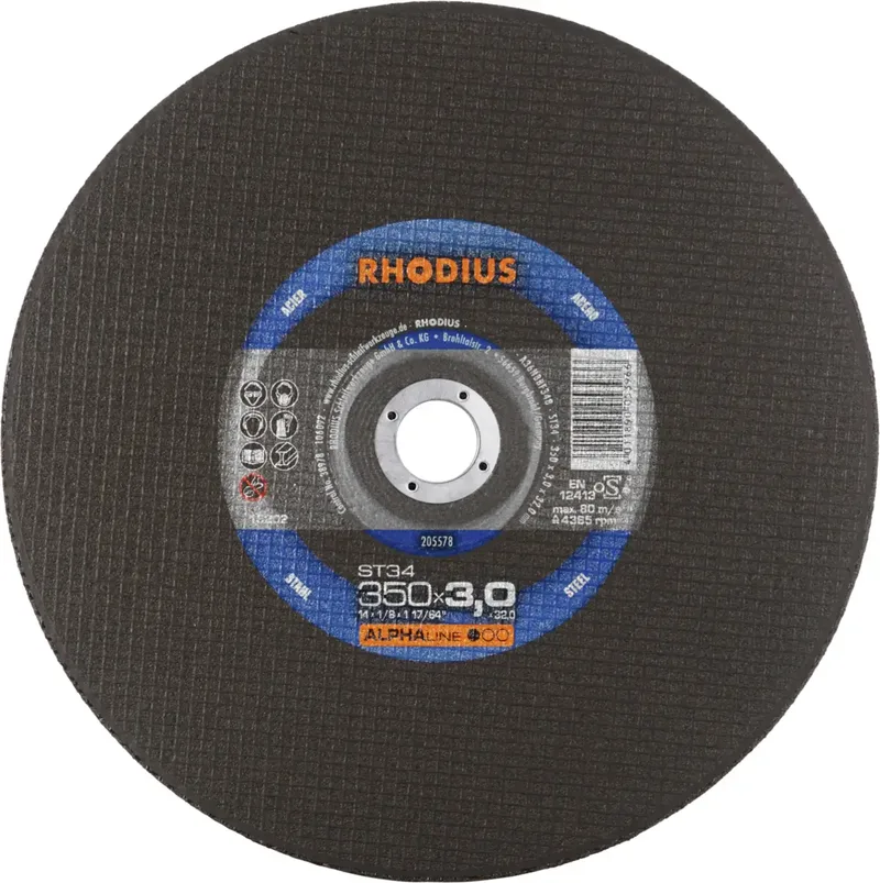 ST34 205578 Trennscheibe 10 St. Stahl de Rhodius – image du produit