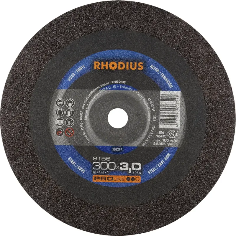 ST56 201397 Trennscheibe 10 St. Stahl, Guss by Rhodius – product image 2 of 2