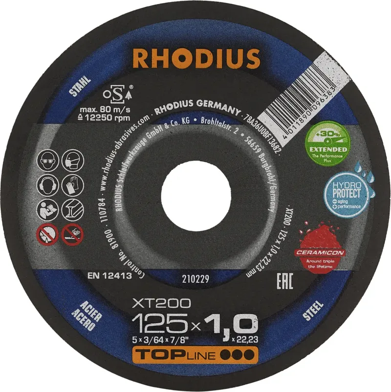 XT200 210229 Trennscheibe 25 St. Stahl by Rhodius – product image