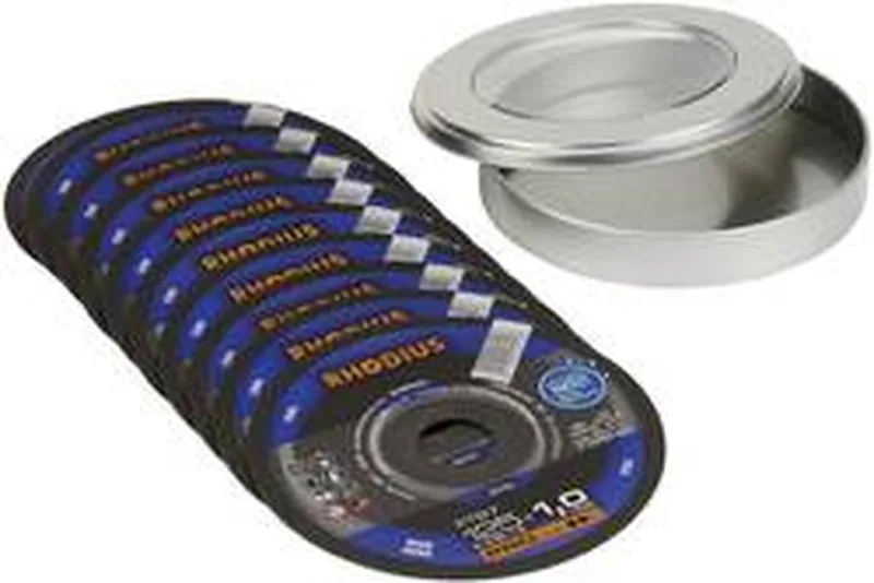 XT67 210743 Doorslijpschijf recht 125 mm 10 stuk(s) Staal van Rhodius – productafbeelding