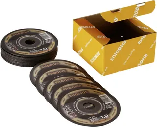 XT70 PACK 211080 Trennscheibe gerade 115 mm 50 St. Edelstahl, Stahl fra Rhodius – produktbillede 1 af 2