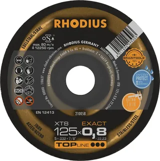 XT8 EXACT 210058 Trennscheibe 50 St. Edelstahl, Stahl by Rhodius – product image 2 of 2