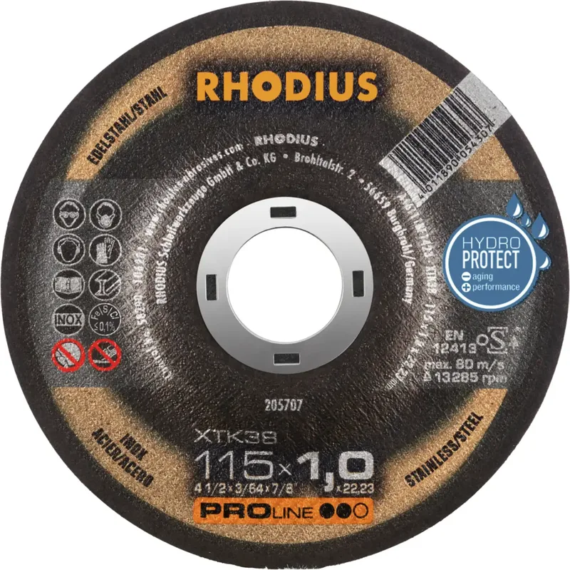 XTK38 205707 Trennscheibe 50 St. Edelstahl, Stahl by Rhodius – product image