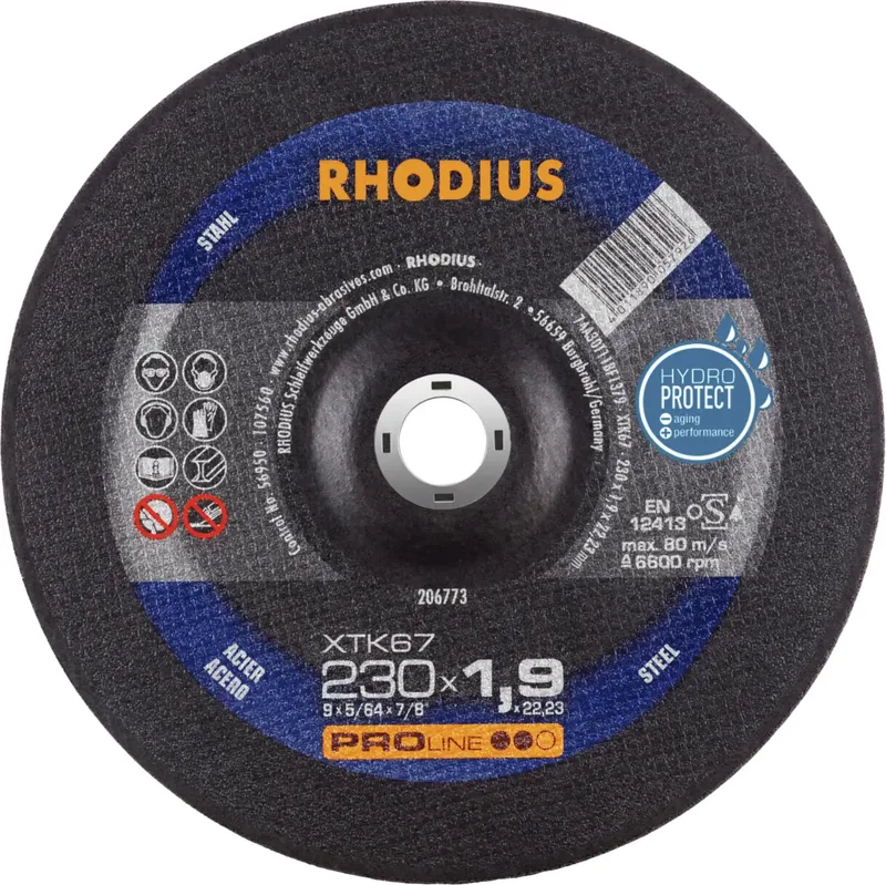 XTK67 206773 Trennscheibe 25 St. Stahl by Rhodius – product image