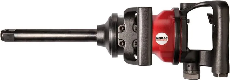 Slagmoersleutel met lange as 1" 2441 Nm RC766 de RODAC, Rouge – image du produit