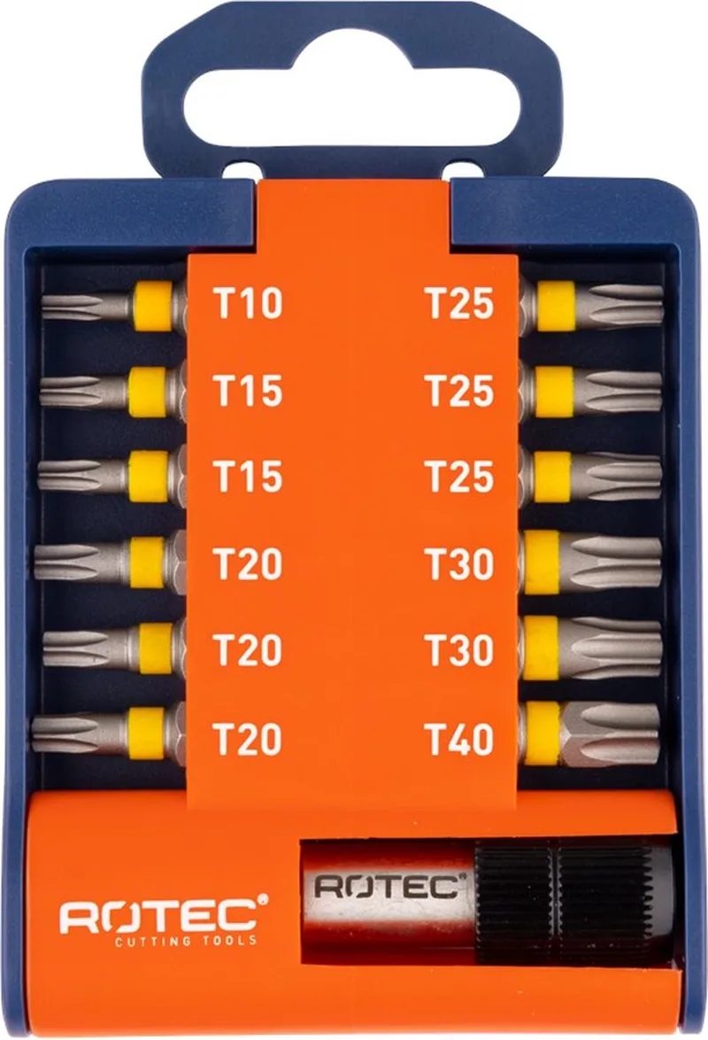 Bit- & bithouder-set OPTI-LINE, bits TX 13-dlg. by Rotec – product image