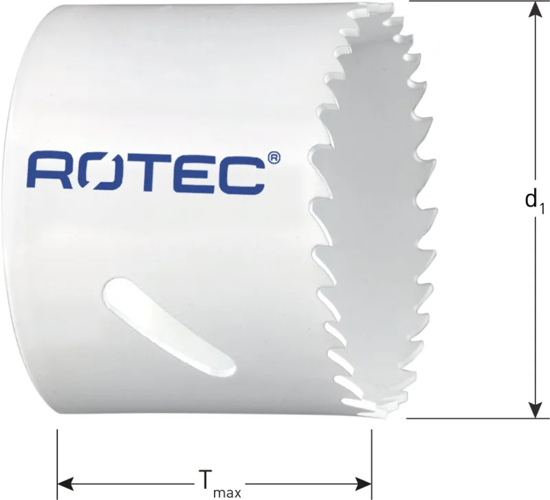 Cobalt 8% gatzaag 41,0 mm - 5270410 von Rotec – Produktbild