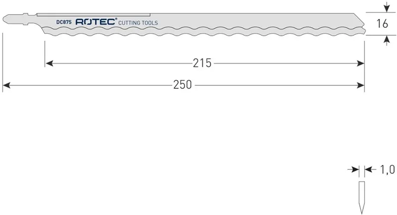 DECOUPEERZAAGBLAD DC875 / T1013AWP by Rotec – product image
