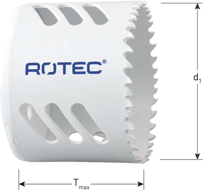 gatzaag, BiM-Co, normaal vertand, Tmax:48, ø108 van Rotec – productafbeelding