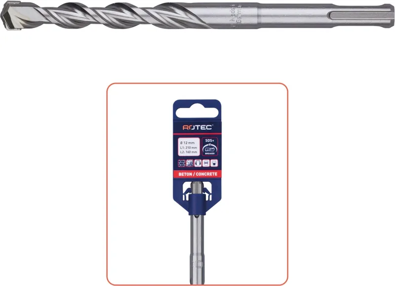 Hamerboor sds plus 5.5x160mm van Rotec – productafbeelding