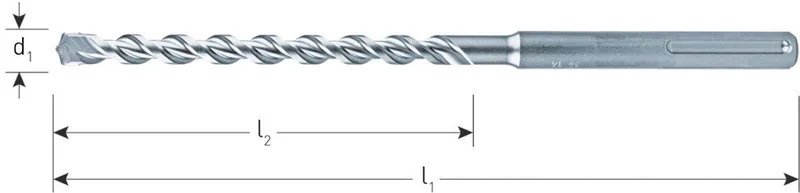 Hamerboren SDS-MAX 15,0x200/340 mm van Rotec – productafbeelding