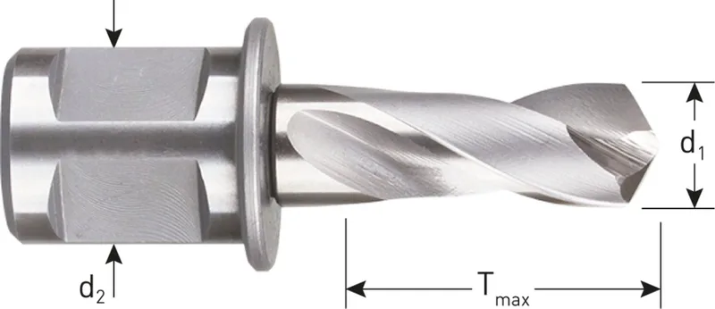 HSS spiraalboor, weldon 19, ø10x30mm van Rotec – productafbeelding