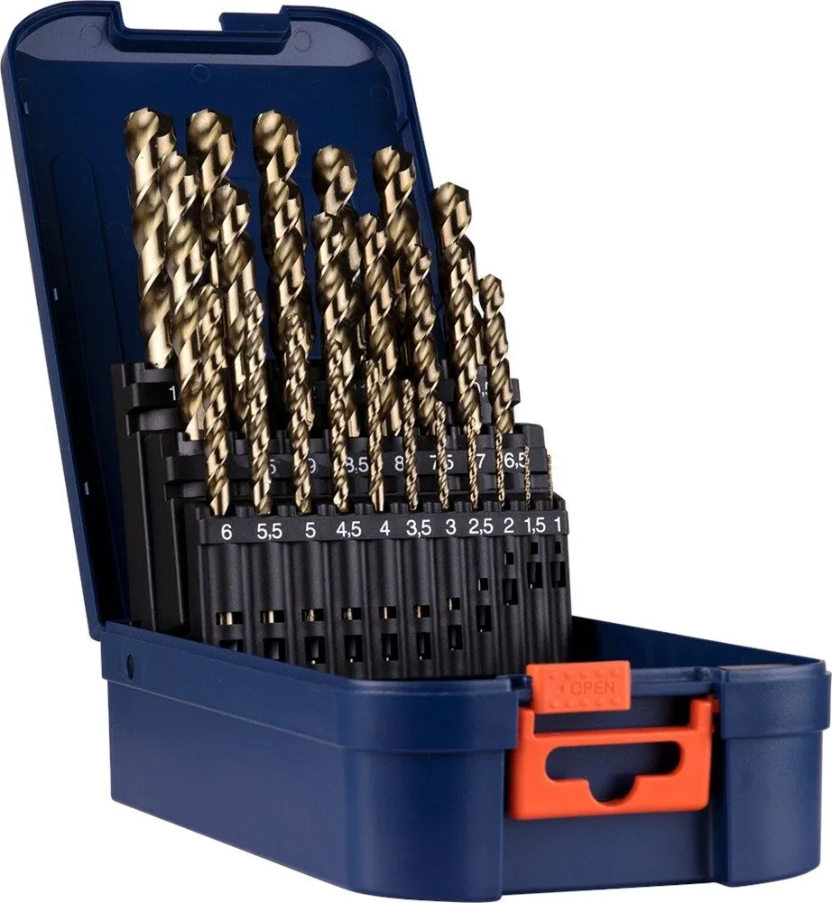 Metaalborenset cobalt 1-13mm (25-dlg) by Rotec – product image
