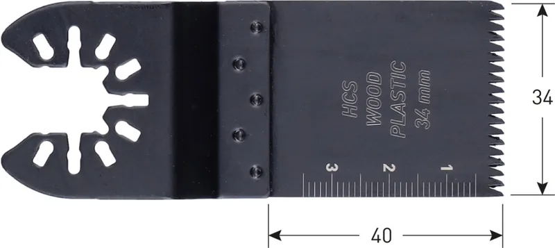 Open-Back invalzaagblad, HCS, type MTC34, 34 x 40 mm (5 stuks) by Rotec – product image