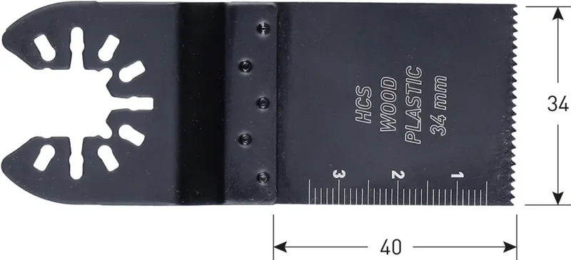 Open-Back invalzaagblad, HCS, type MTS34, 34 x 40 mm. (1 stuk) by Rotec – product image