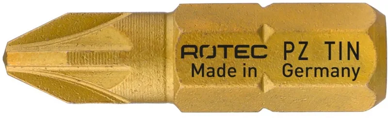 PRO Schroefbit PZ 3, L=25, C6.3, TIN (vpe 10) by Rotec – product image