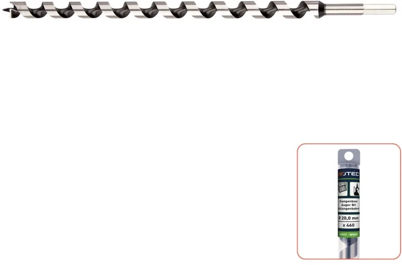 Slangenboor SILVER-LINE, ø8x155x230 van Rotec – productafbeelding
