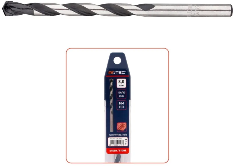 type 225 steenboor, Ø 6,0 x 60 x 100 by Rotec – product image