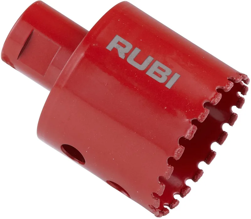 Drygres Premium diamantboor 43 mm (M14) - Diamantboor tegels by Rubi, Red – product image