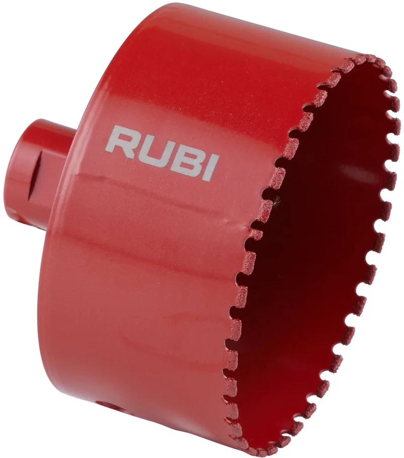 Drygres Premium diamantboor 85 mm (M14) - Diamantboor tegels von Rubi, Rot – Produktbild