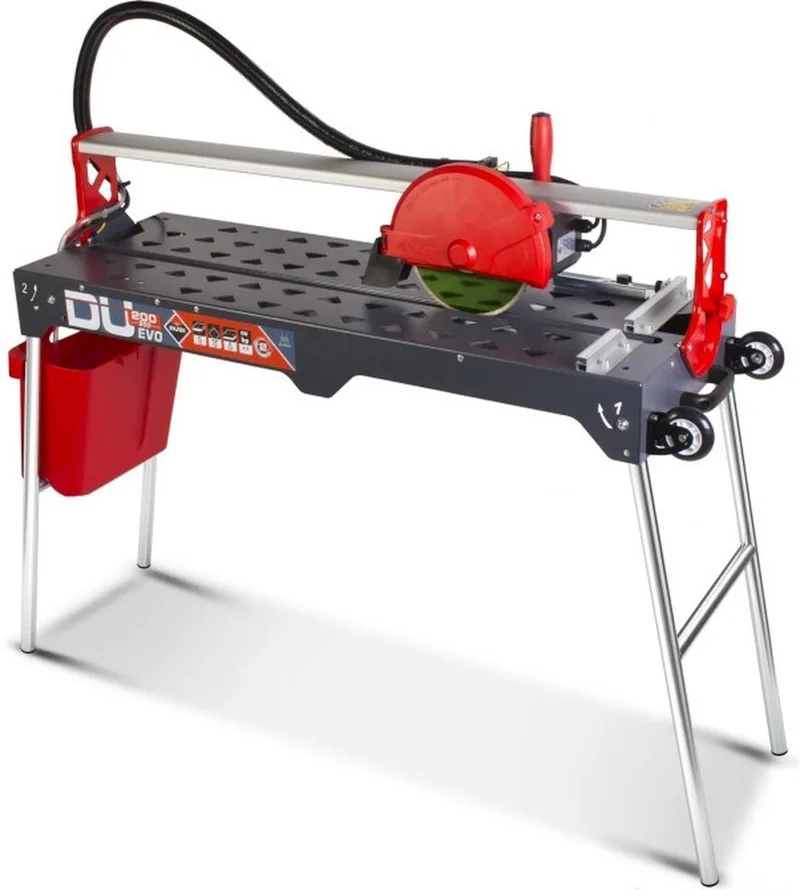 DU 200 EVO 850 Tegelzaagmachine incl. diamantzaagblad - 850mm by Rubi, Red – product image