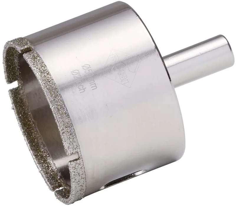 Easy gres Diamantboor - 50mm - geschikt voor tegels - nat boren by Rubi, Grey – product image