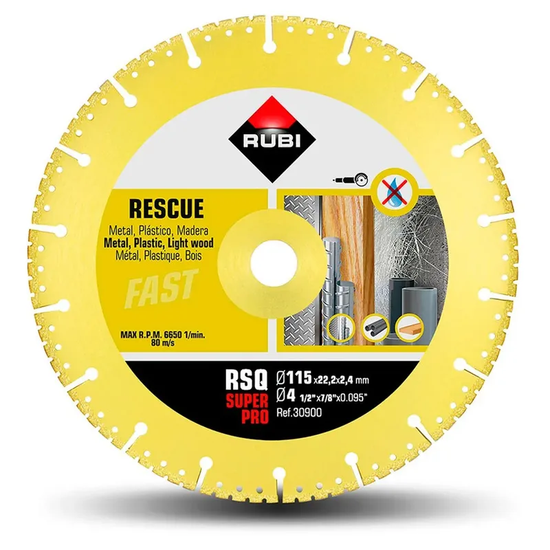 R30900 Diamanttrennscheibe 115 Mm van Rubi – productafbeelding