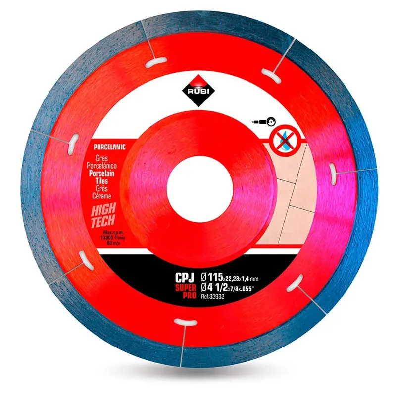 R32932 Diamanttrennscheibe 115 Mm de Rubi – image du produit