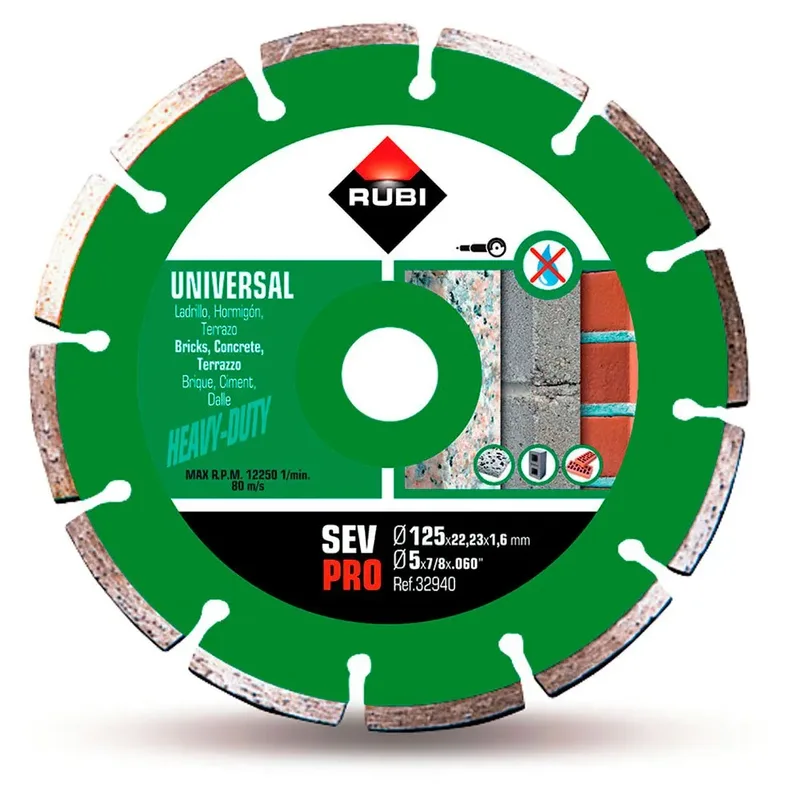 R32940 Diamanttrennscheibe 125 Mm de Rubi – image du produit