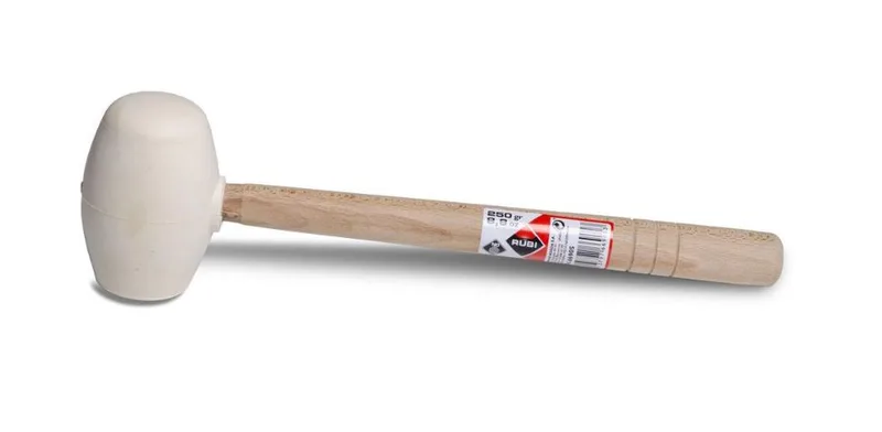 RUBBER HAMER RND 250 WIT 66905 von Rubi – Produktbild
