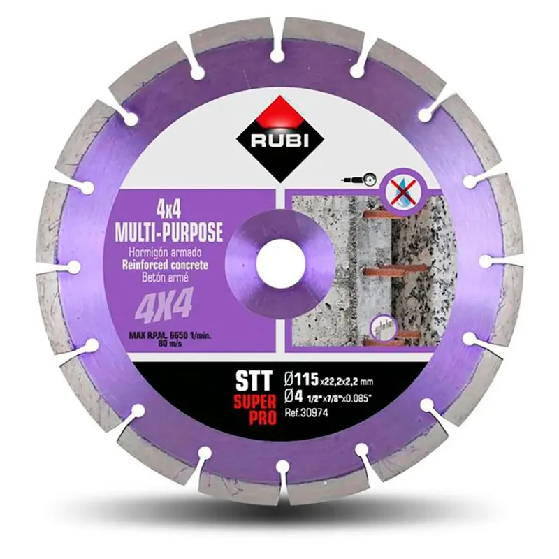 Stt 115 Super Pro 115 Mm Diamanttrennscheibe by Rubi – product image