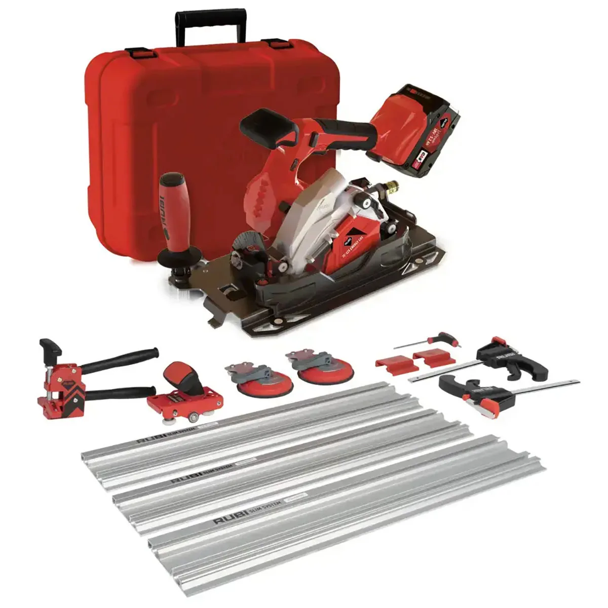TC-125 Kit CAS Energy All-in-One Cirkelzaag En Snijwagen de Rubi – image du produit