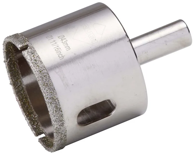 Tegelboor 43 mm nat van Rubi, Grijs – productafbeelding