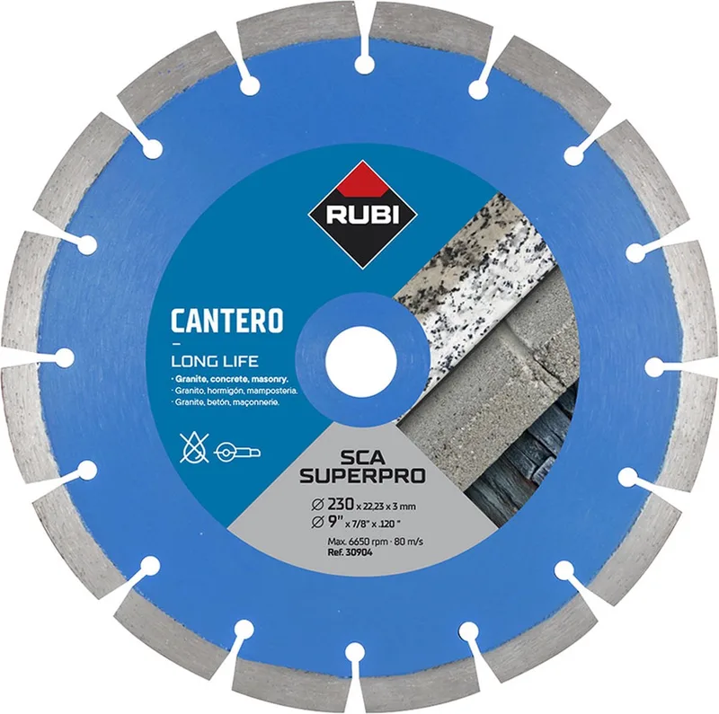 Zaagblad SCA 230 mm 230 x 22,2 mm by Rubi – product image