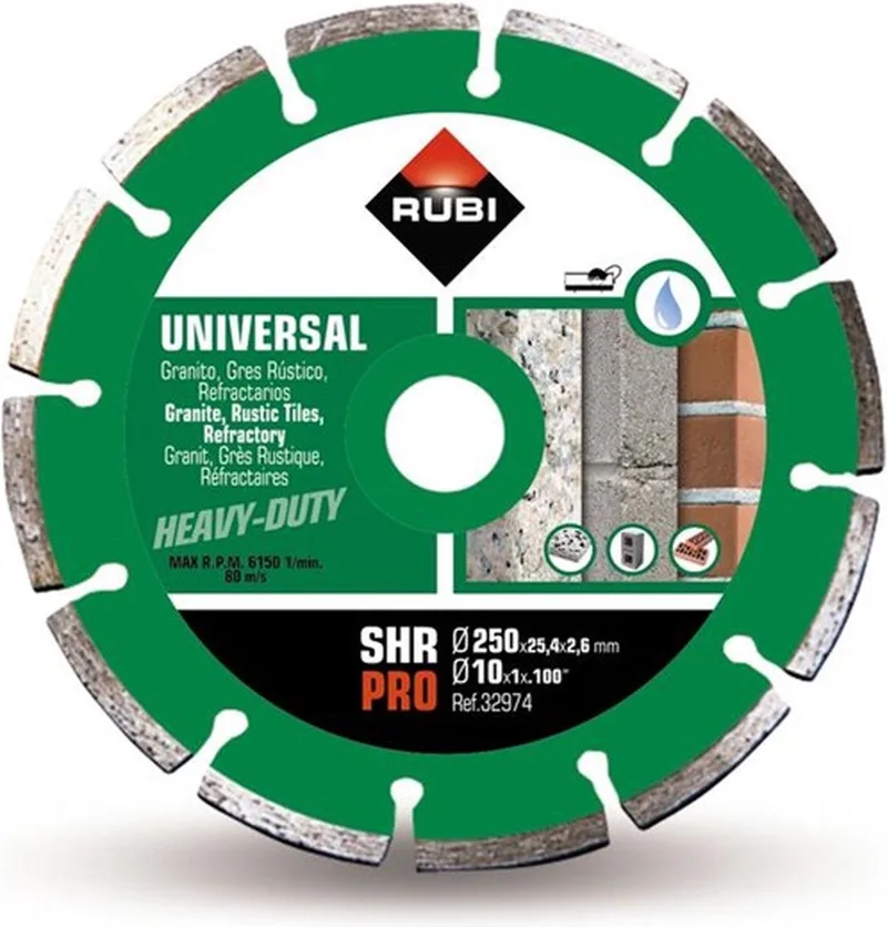 Zaagblad SHR 250 PRO 250 x 25,4 mm de Rubi – image du produit