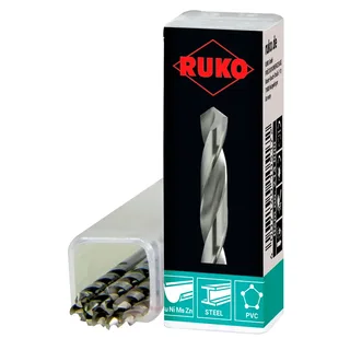 Din 338 Hss Ground Self-centering Helical Ø 5 Mm Metallbohrer 10 Einheiten by Ruko – product image 1 of 3