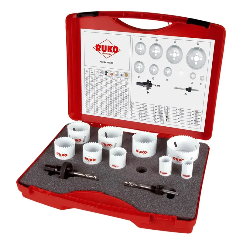 Hss-co 8 Pk2 Lochsägenset 11 Einheiten van Ruko – productafbeelding
