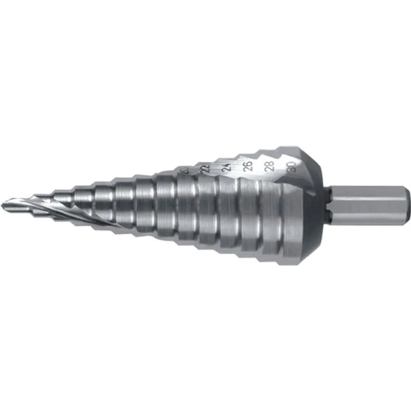 Stufenbohrer Bohrber.4-30mm HSS-Co Spiralnut Stufen 14 RUKO by Ruko – product image