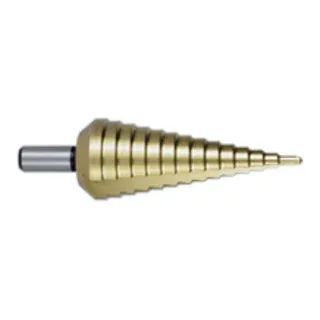 Stufenbohrer HSS Gr. 2, Titan, gerade Nut von Ruko – Produktbild