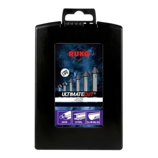 ULTIMATECUT 102890PRO Kegelsenker-Set 6.30 mm, 8.30 mm, 10.40 mm, 12.40 mm, 16.50 mm, 20.50 mm HSS Zylinderschaft 1 Set de Ruko – image du produit 2 sur 5